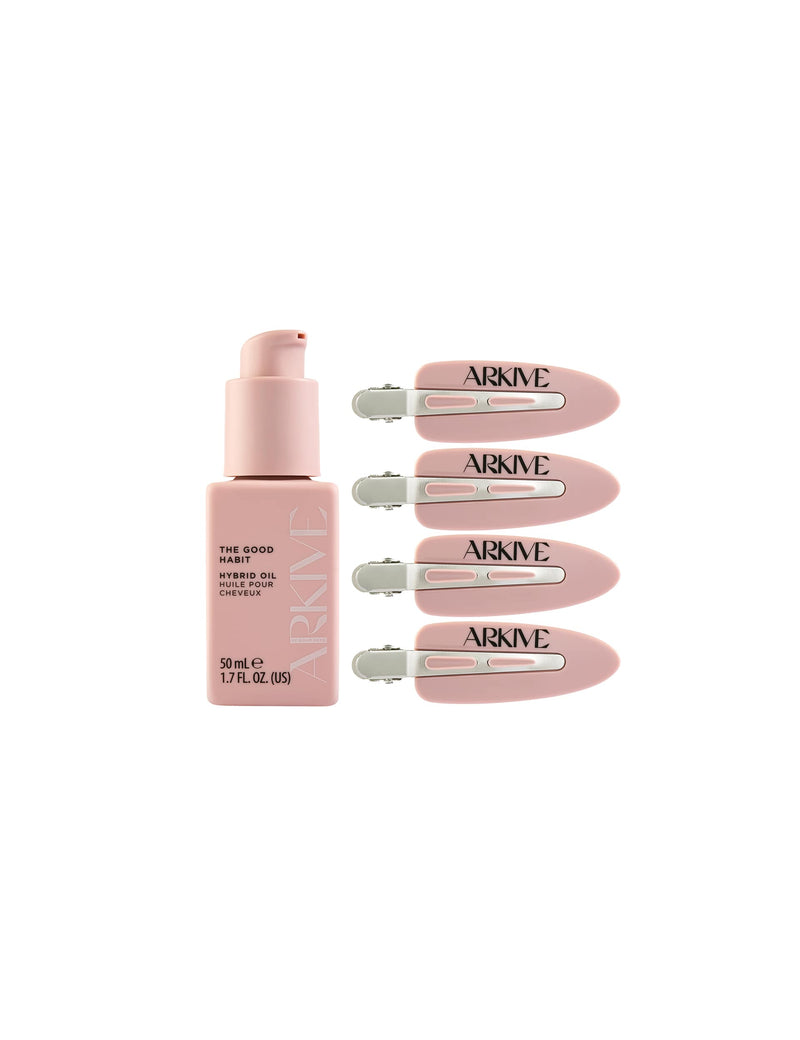 The Glow The Good Habit Bauble Set hair oil 50ml (British brand)