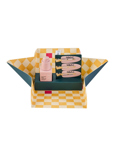 M&S The Glow The Good Habit Bauble Set 50ml Hair Oil Set- Buy online at McGrocer