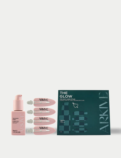 M&S The Glow The Good Habit Bauble Set 50ml Hair Oil Set- Buy online at McGrocer