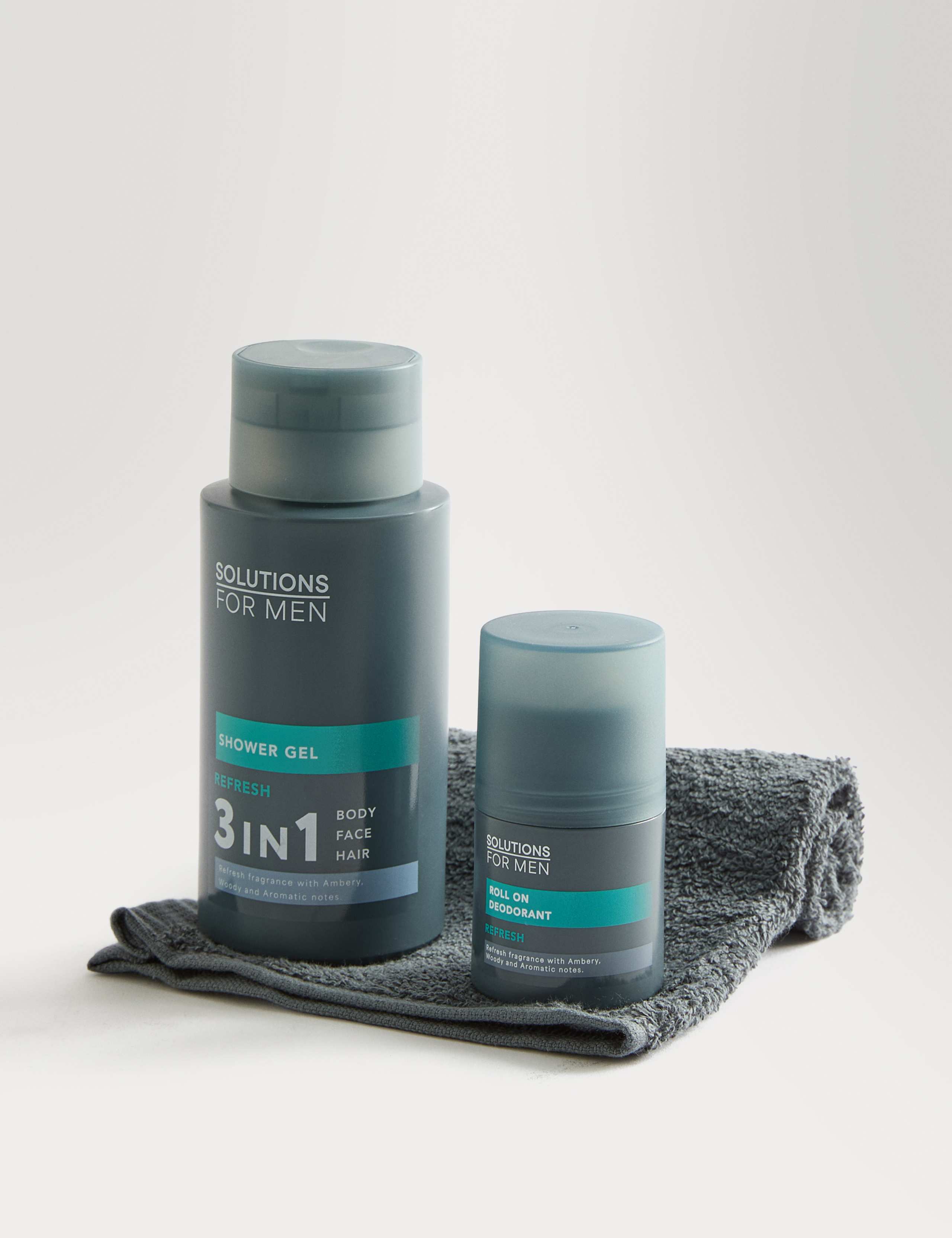 The Gym Edit men's gym gift set with shower gel and deodorant - British product