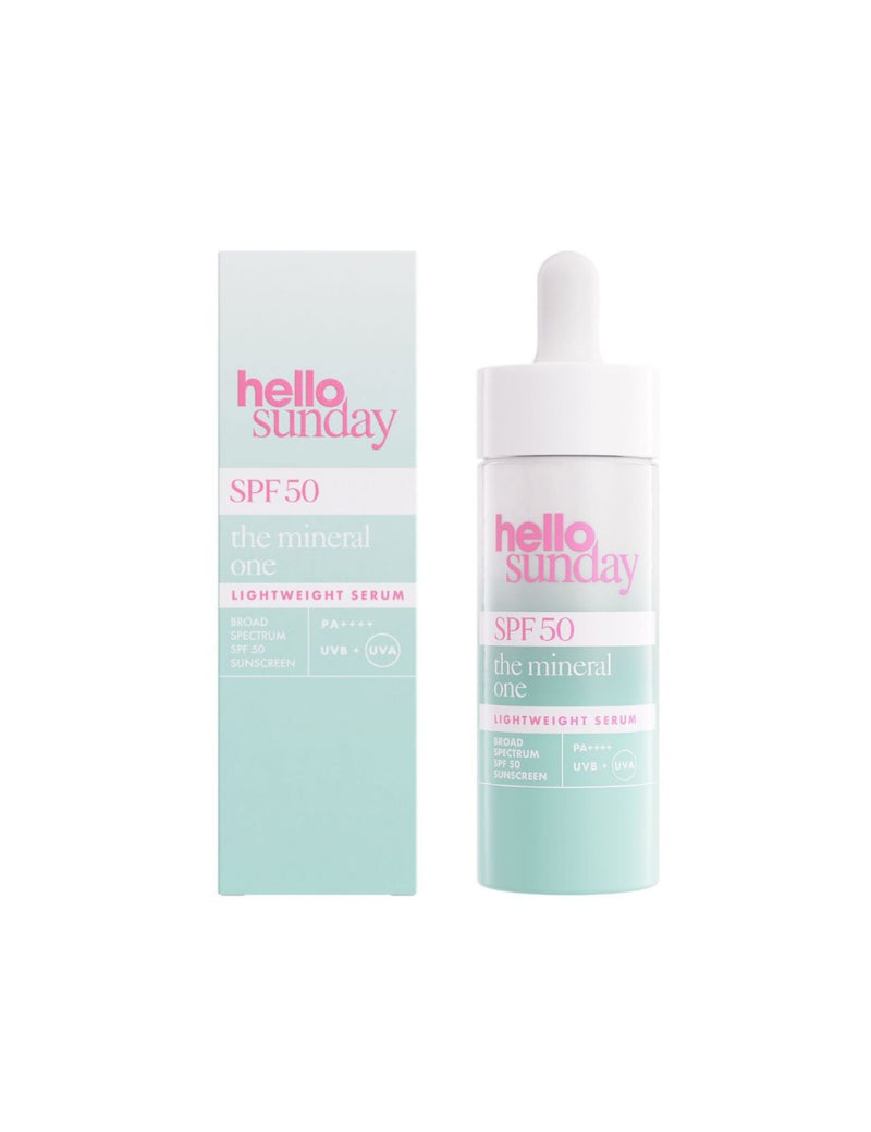 Hello Sunday Mineral SPF 50 serum 30ml (British brand)