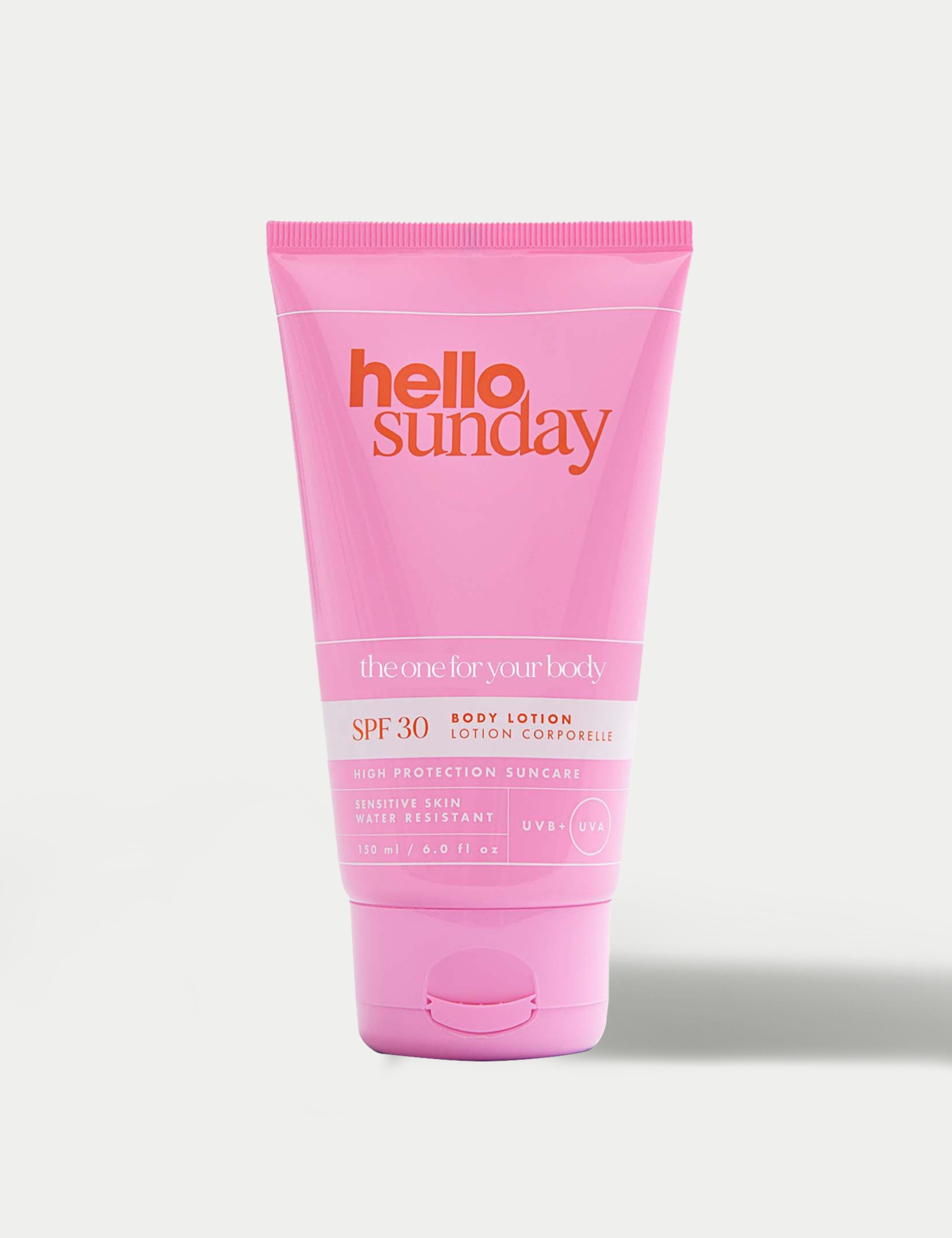 Hello Sunday body moisturiser SPF 30 150ml, UK version