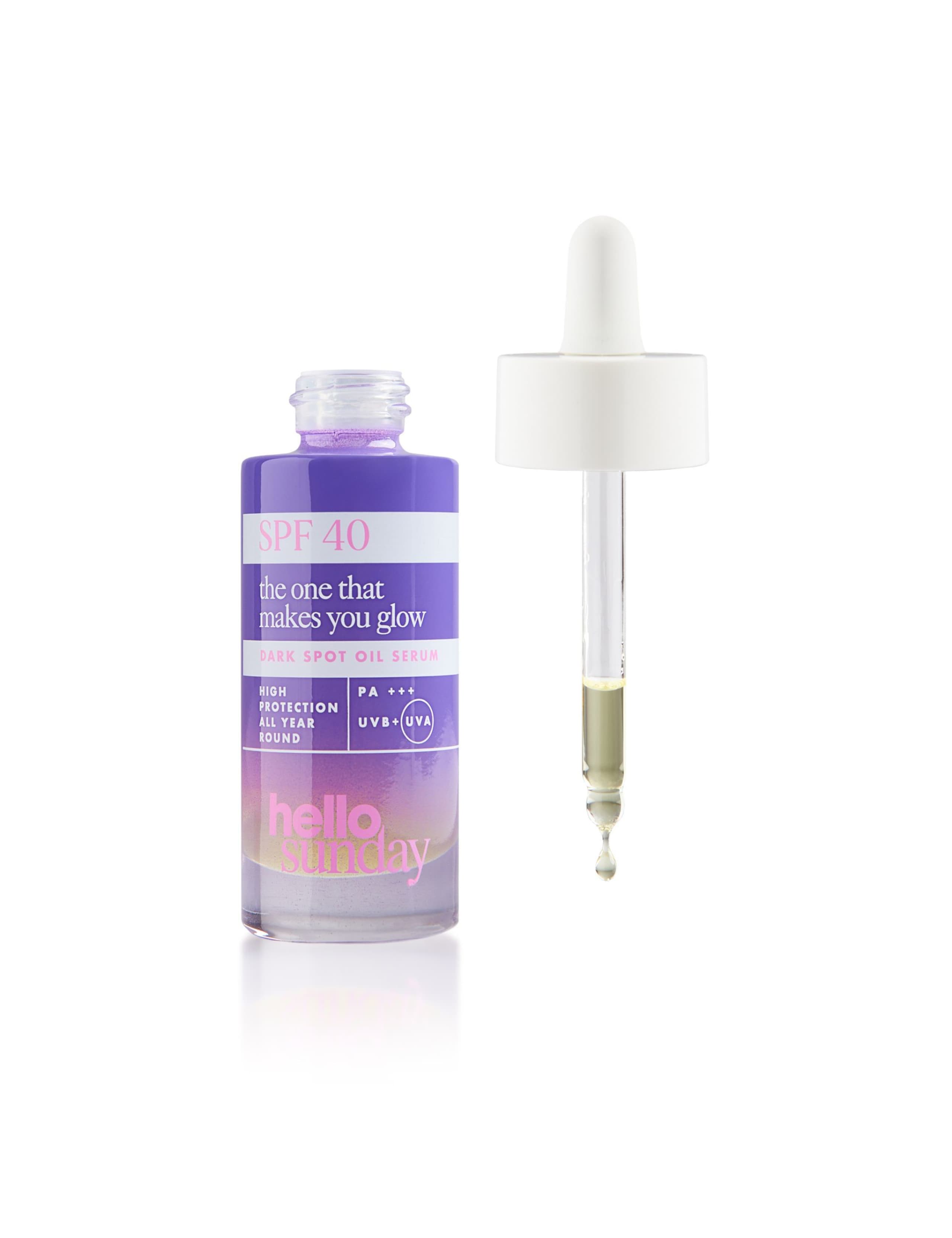 Hello Sunday dark spot oil serum SPF 40 30ml - British product