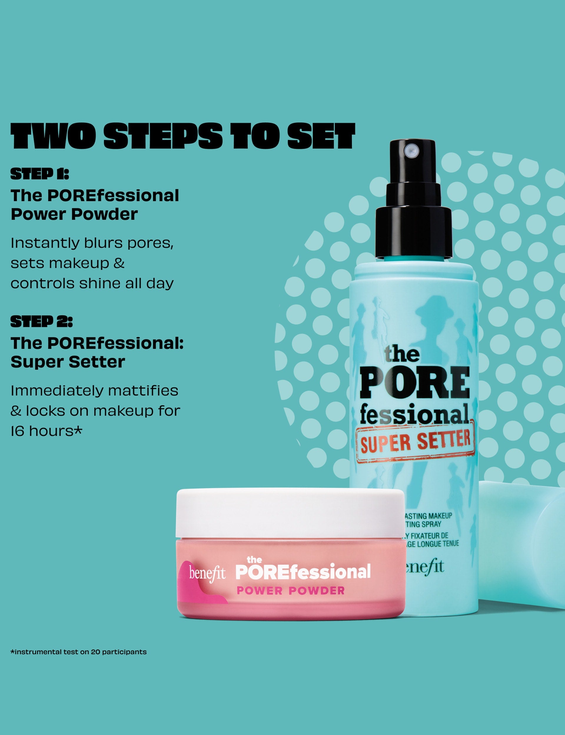 Benefit Porefessional loose setting powder 8g, imported from the UK
