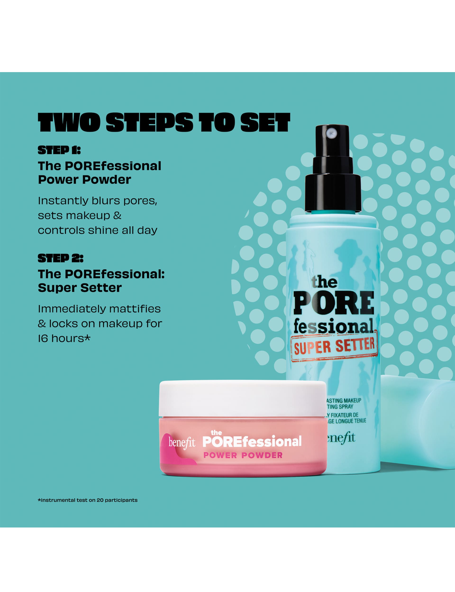 Benefit pore setting makeup set 230g (British brand)