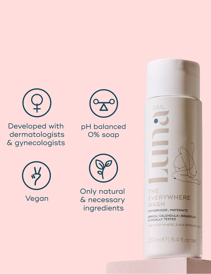 Luna Daily Pregnancy & New Mum Kit body care set (British brand)