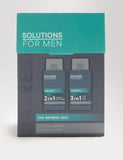 Solutions for Men REFRESH Edit grooming set 300ml each, imported from the UK