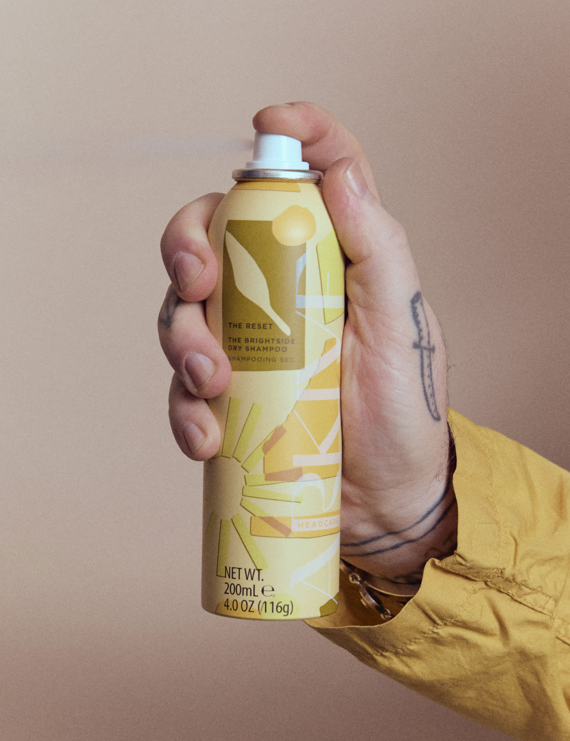 The Reset Brightside dry shampoo 200ml (British brand)