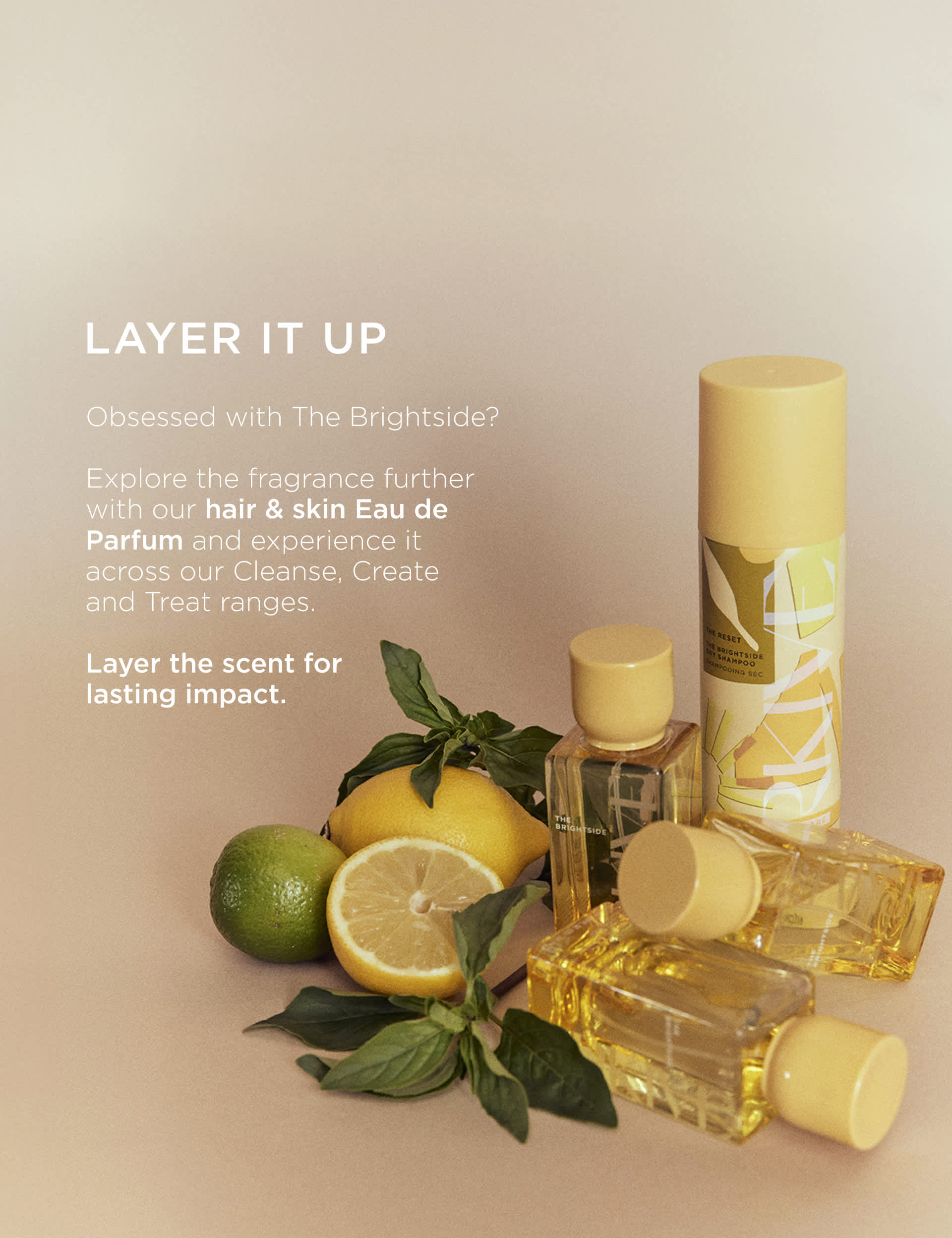 The Reset Brightside dry shampoo 200ml (British brand)