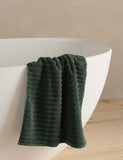 Bedfolk Ripple Pure Turkish Cotton Towel, UK version