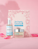 The Organic Pharmacy Rose Ritual Kit 100ml skincare set, UK version