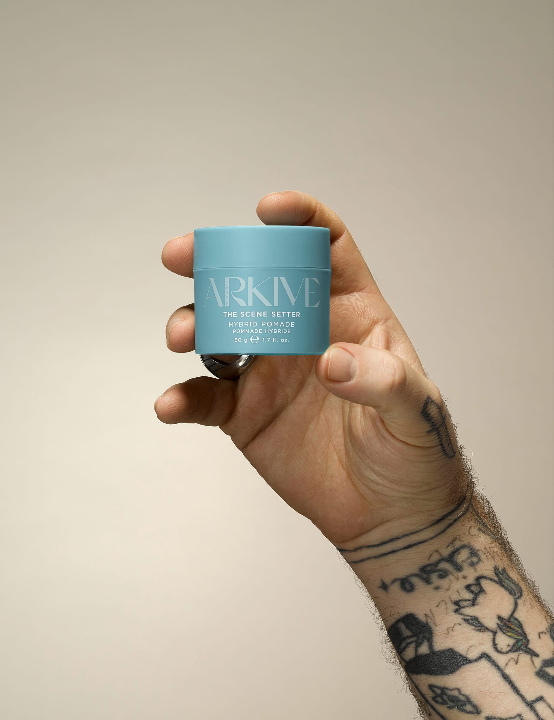 Scene Setter hybrid pomade 50g (British brand)