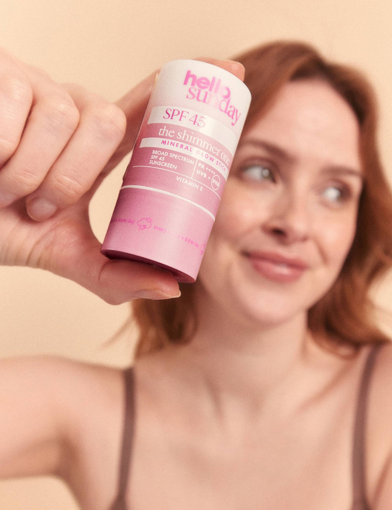 Hello Sunday mineral glow stick SPF 45 20g, UK version