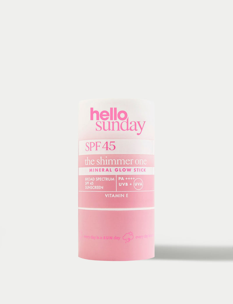 Hello Sunday mineral glow stick SPF 45 20g, UK version