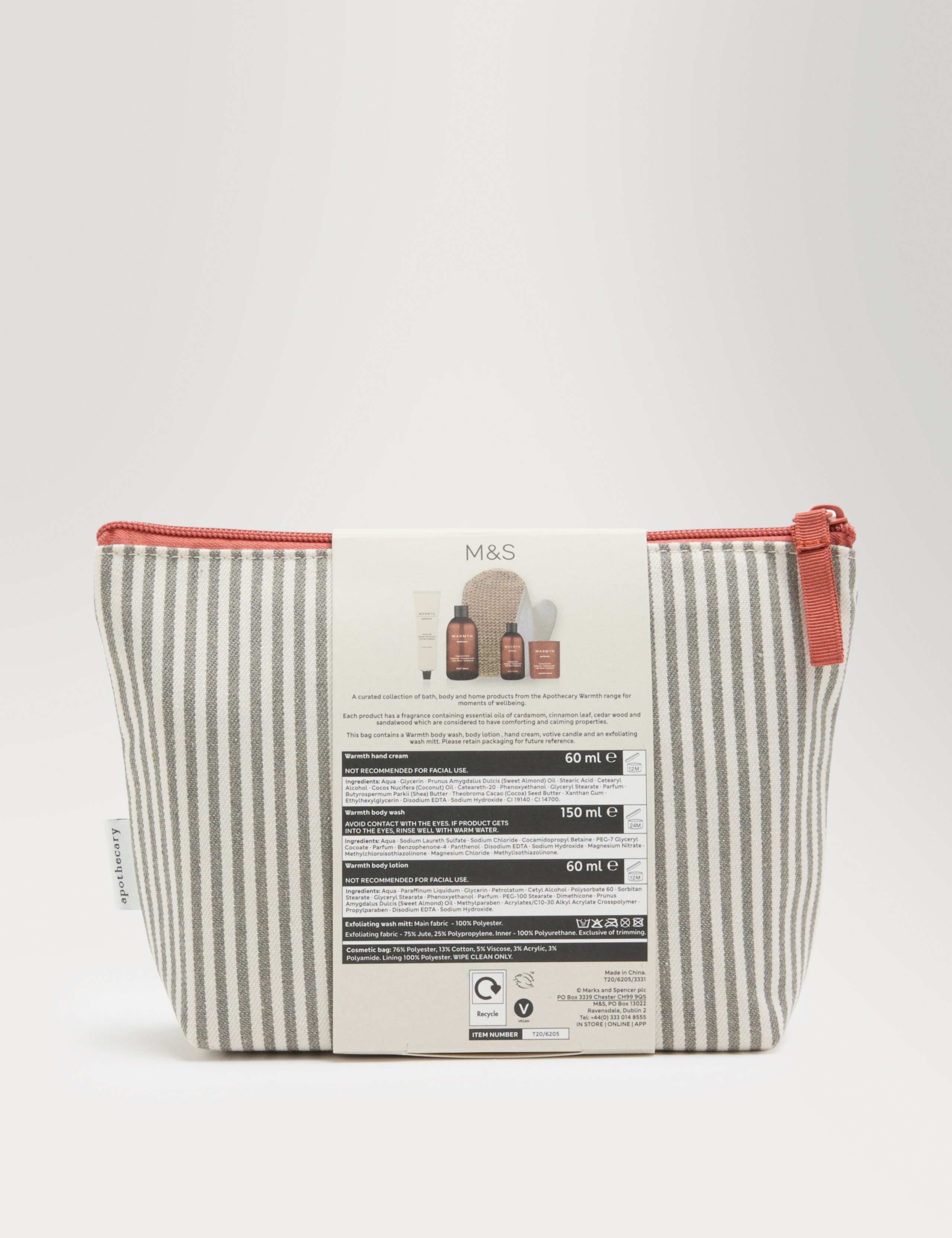 M&S Warmth Collection bath and body gift set (British brand)