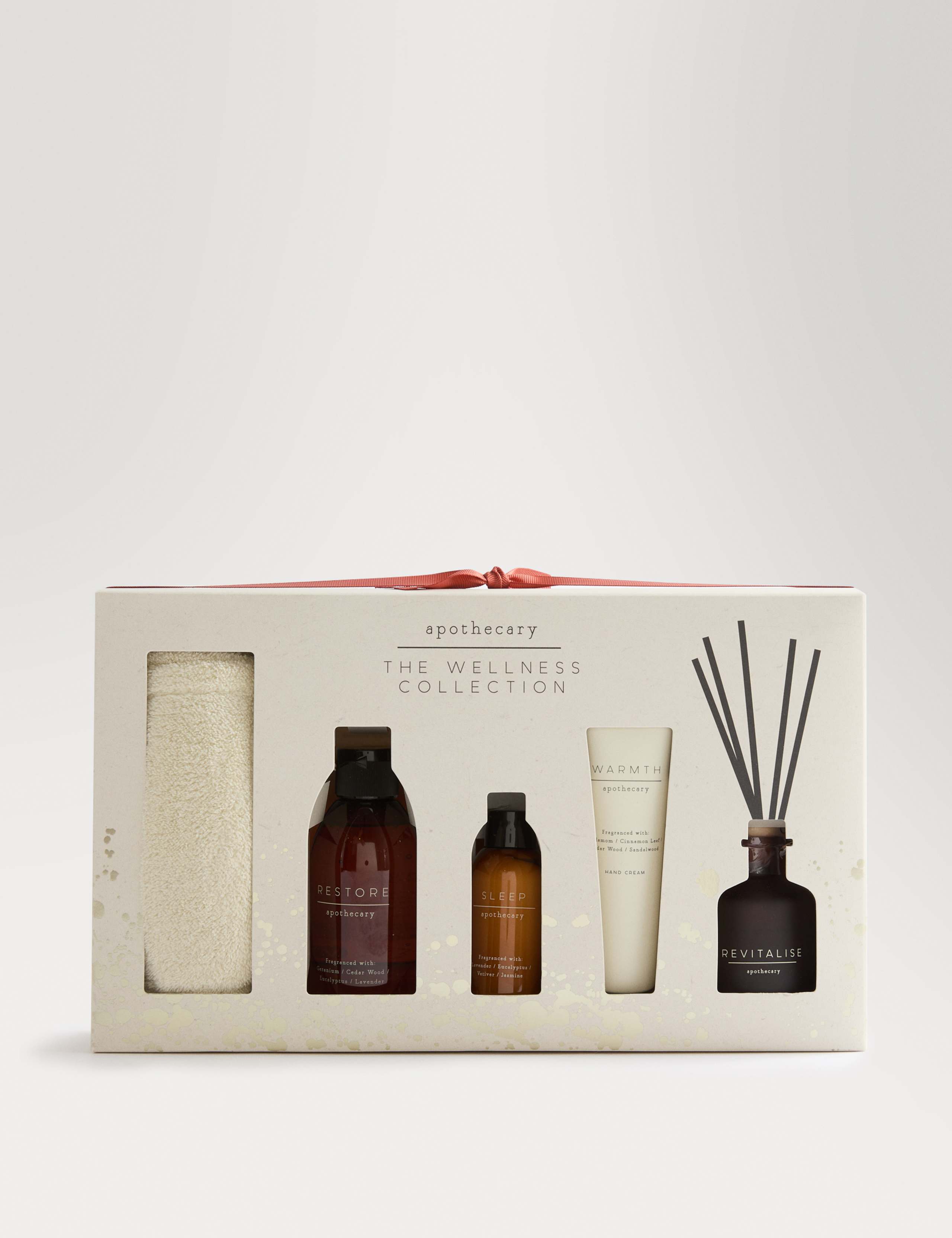 Wellness Collection bath and body gift set with diffuser (British brand)