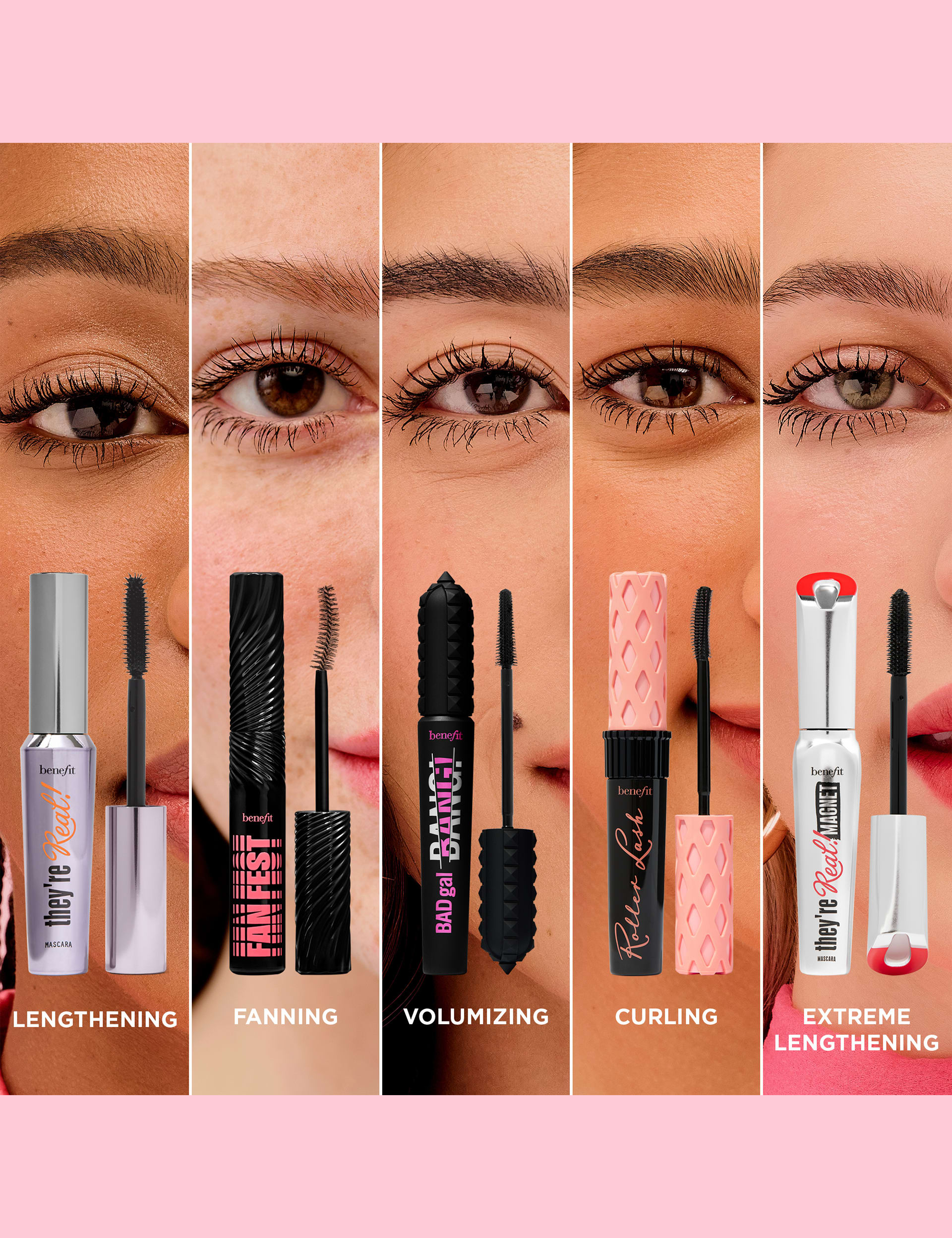 They're Real! Magnet extreme lengthening mascara mini 4.5g (British brand)