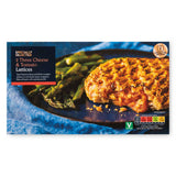 Three Cheese & Tomato Lattices 2 Pack frozen pastry, imported from the UK