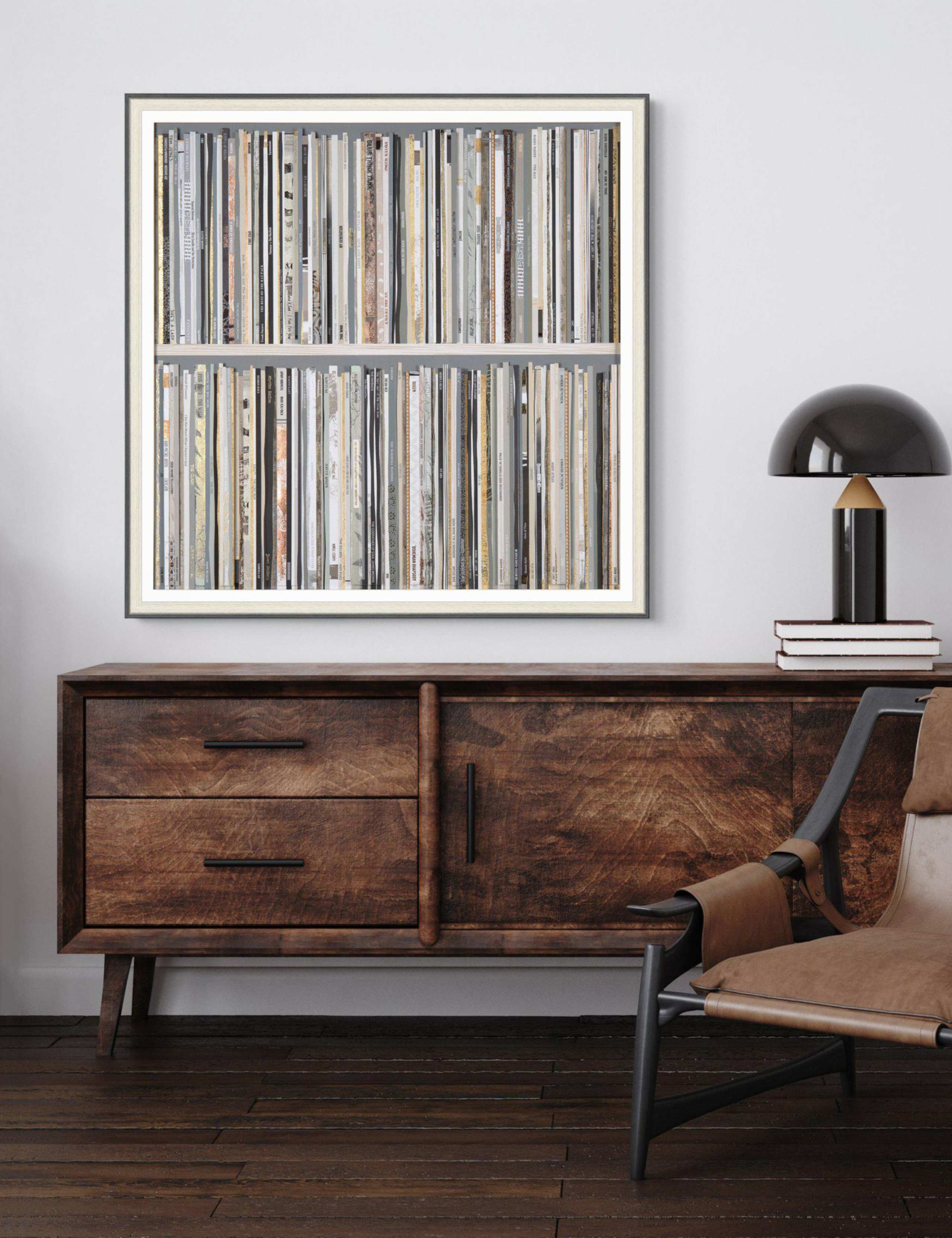 Gallery Direct Through the Decades framed art print 80x80cm - British product