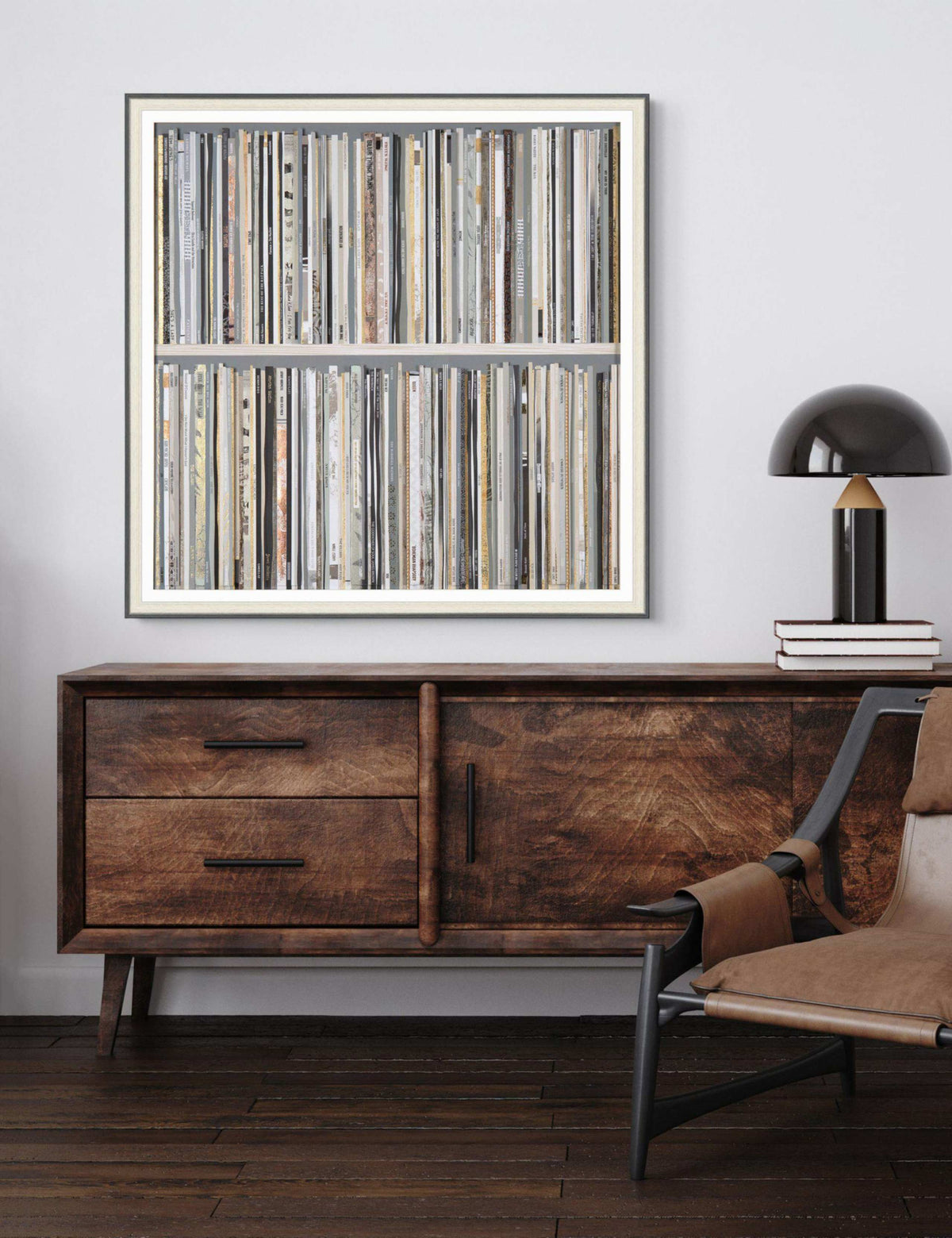 Gallery Direct Through the Decades framed art print 80x80cm - British product