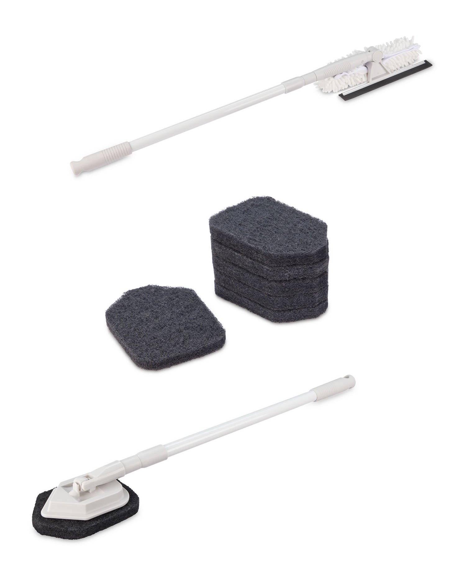 Tile scrubber refill assortment of 6 - British product
