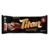 Titan milk chocolate bar 6 pack, imported from the UK
