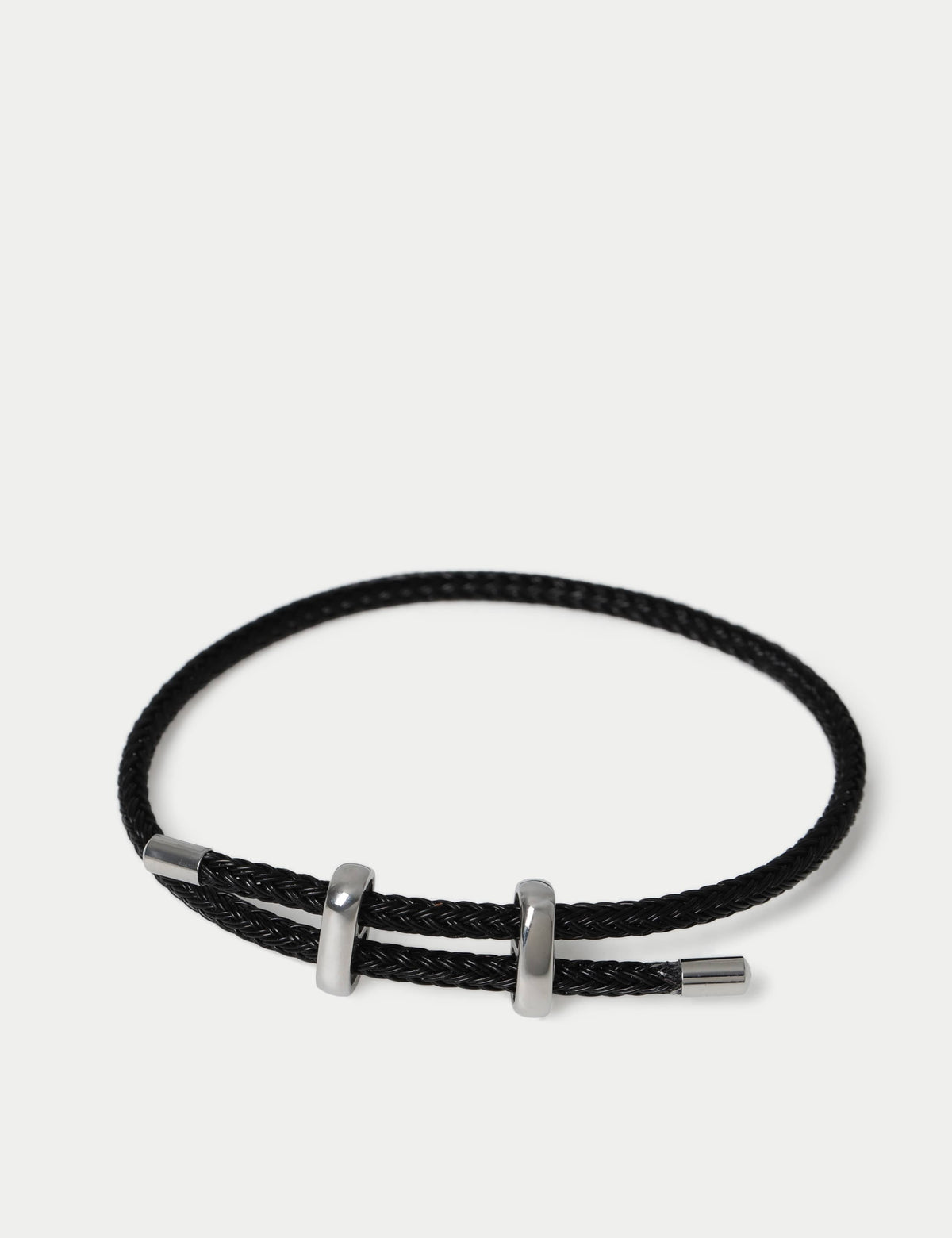 Toggle woven bracelet stainless steel, UK version