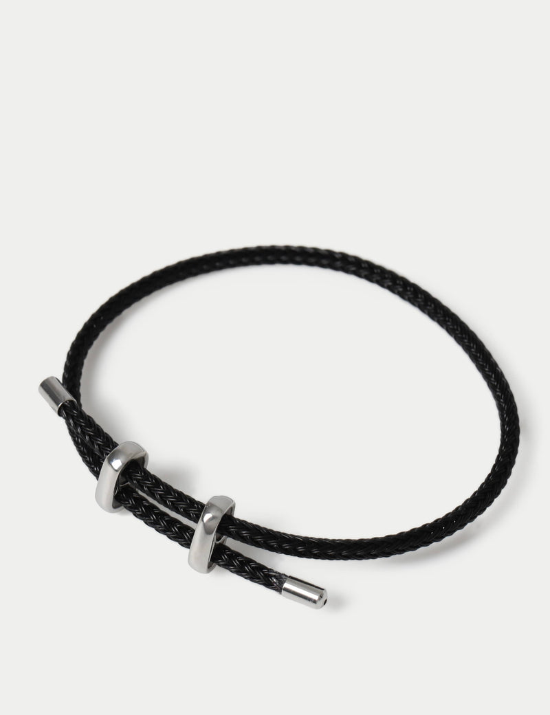 Toggle woven bracelet stainless steel, UK version