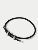 Toggle woven bracelet stainless steel, UK version
