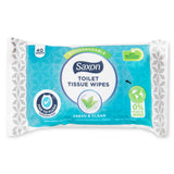 Toilet tissue wipes 40 sheets flushable - British product