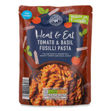 Tomato & basil fusilli pasta pouch 200g - British product