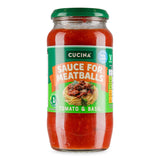 Tomato & Basil Sauce for Meatballs (British brand)