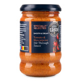 Tomato & Mascarpone Stir Through Sauce jar, British brand