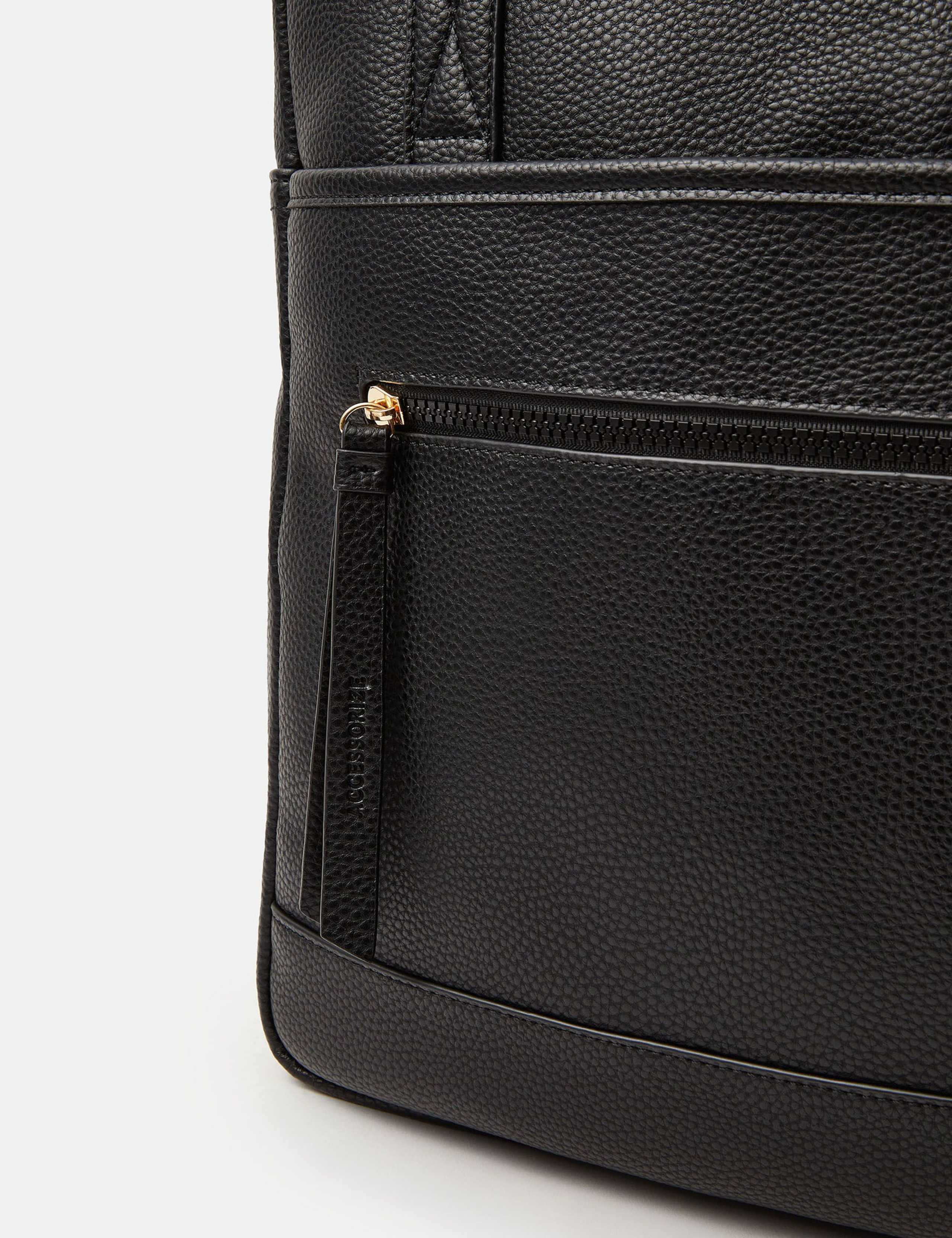 Accessorize top handle backpack faux leather, British brand