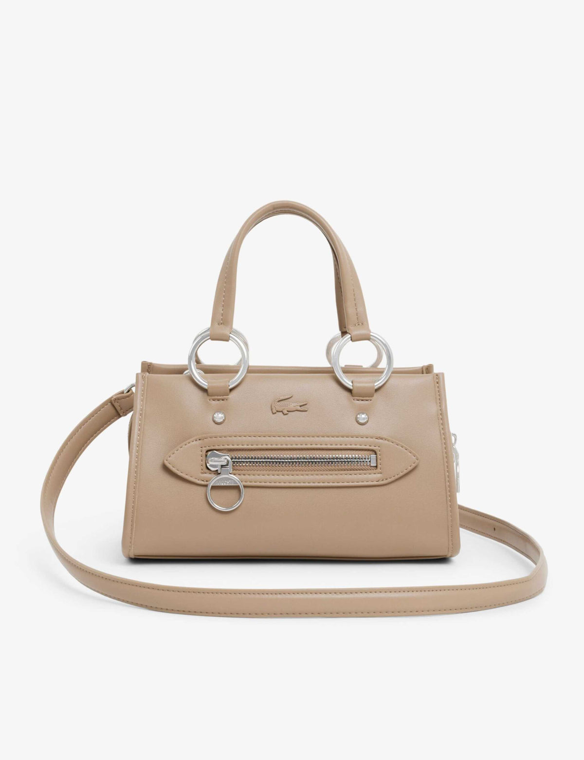 Lacoste top handle shoulder bag with adjustable strap (British brand)