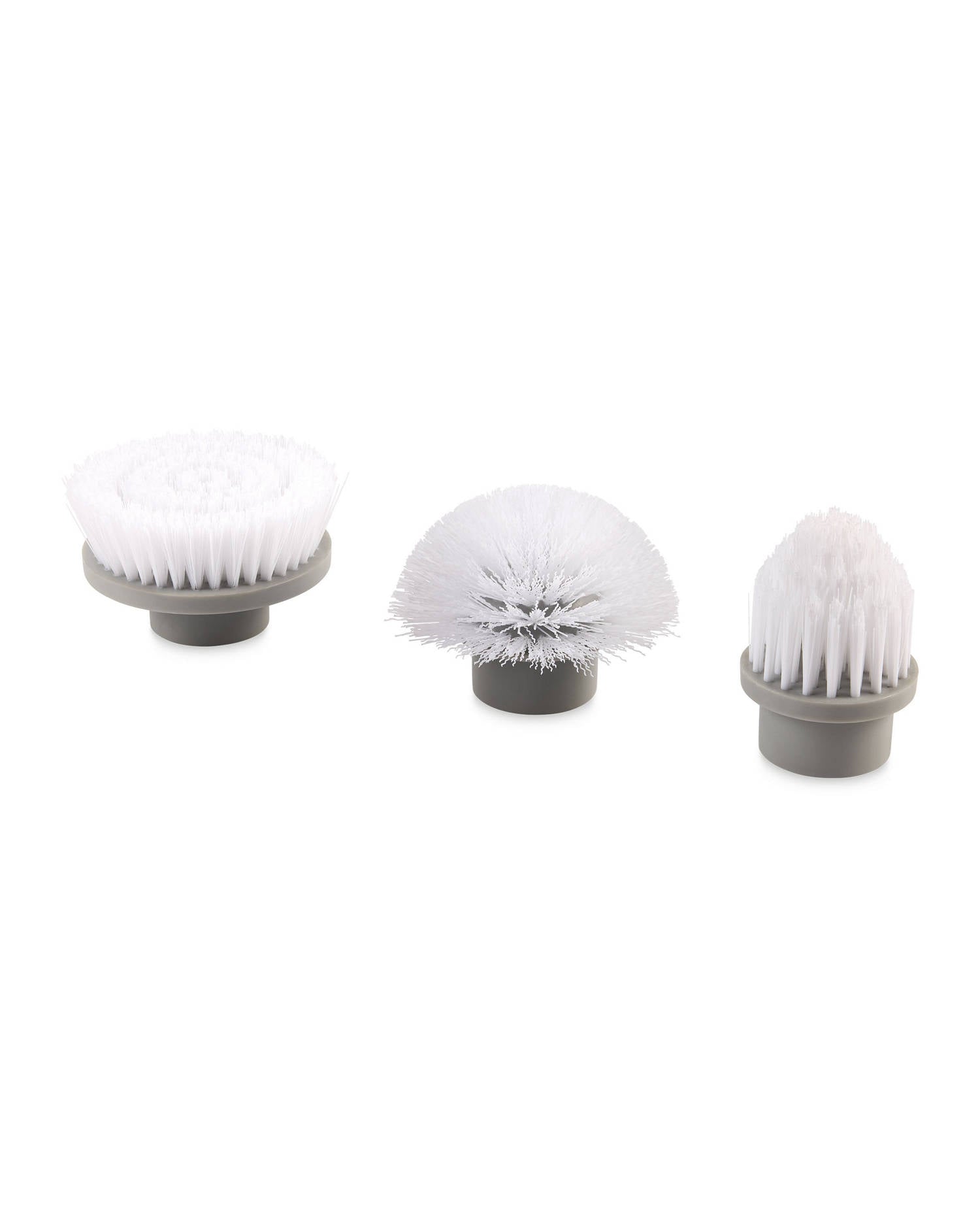 Tornado cleaning brush with three interchangeable heads, imported from the UK
