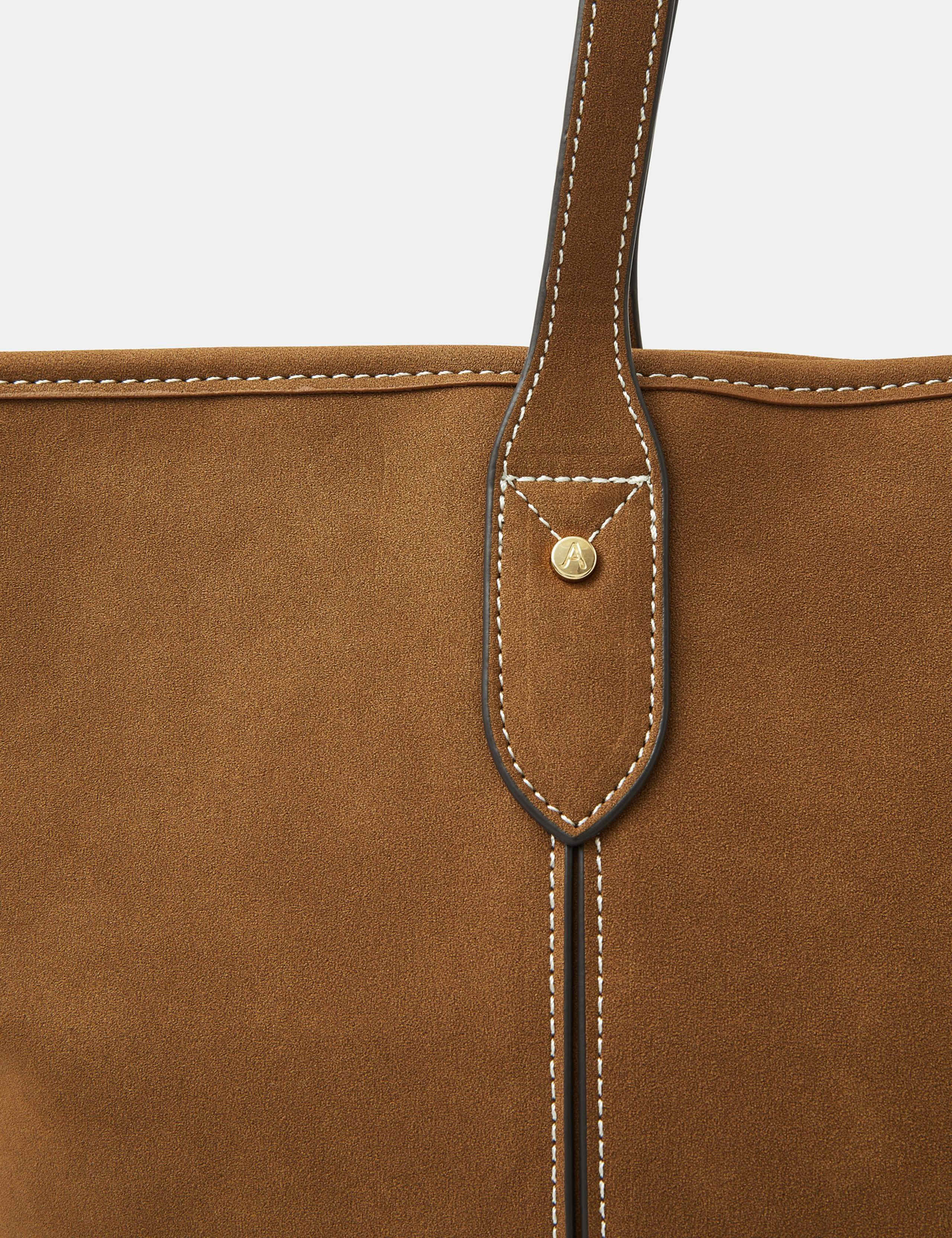 Accessorize tote bag soft suedette, imported from the UK