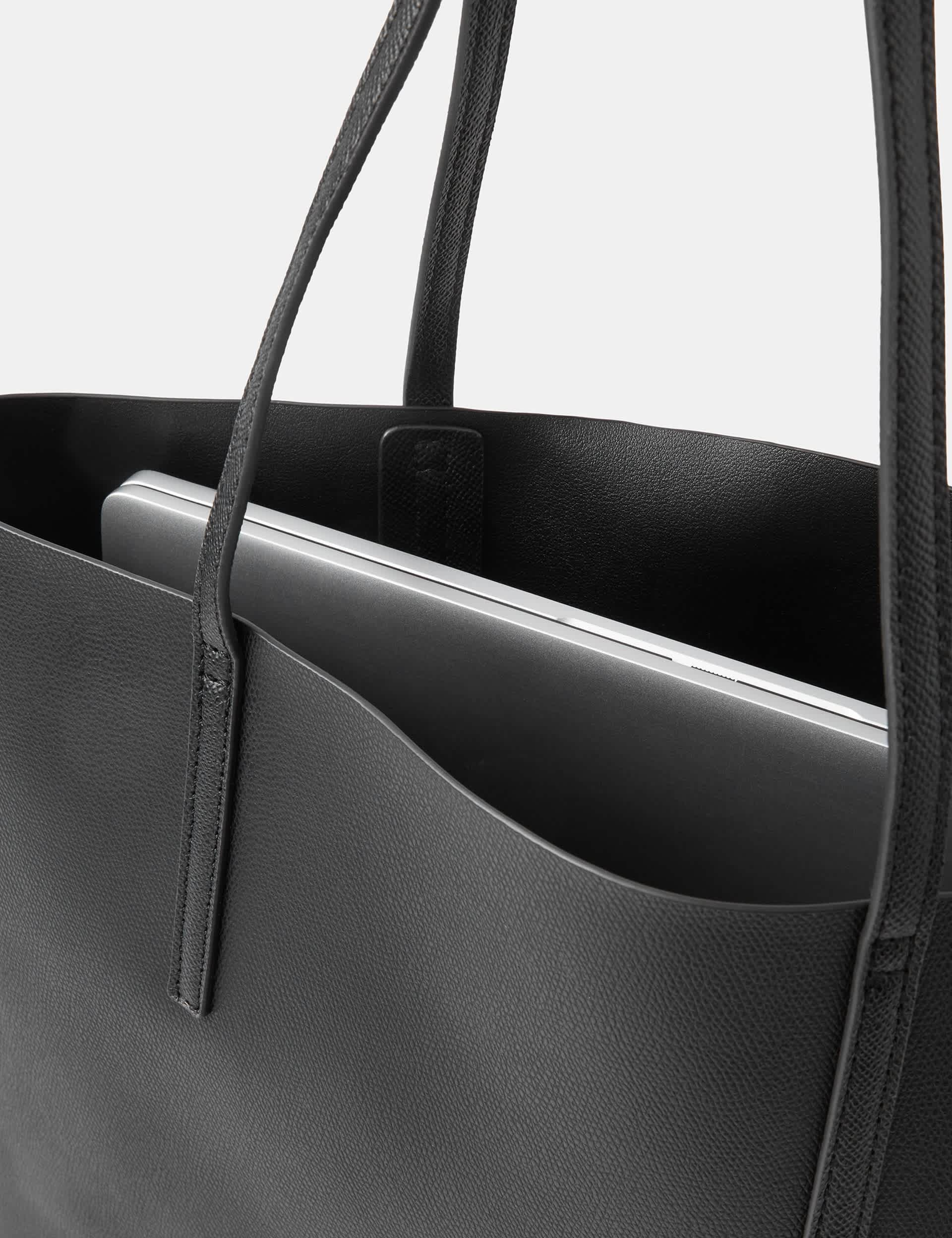 Accessorize tote bag ruched handle 40cm, imported from the UK