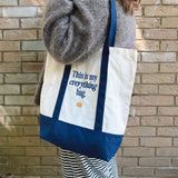 Kendamil This Is My Everything Bag tote, imported from the UK