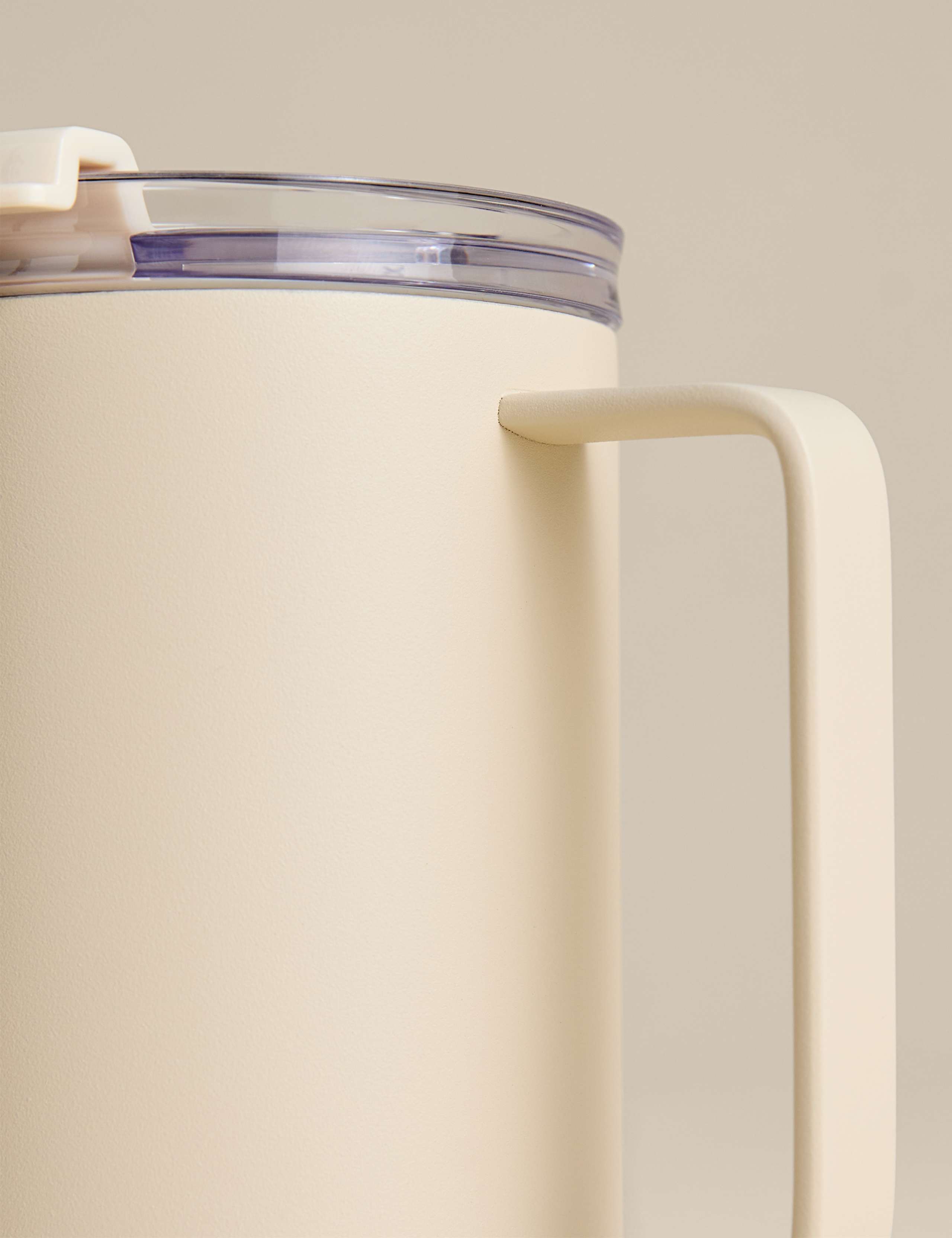 Travel mug with handle copper core 350ml, imported from the UK
