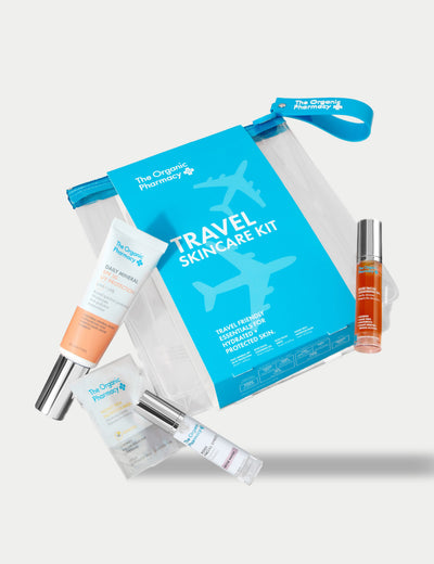 M&S The Organic Pharmacy Travel Skincare Kit- Buy online at McGrocer
