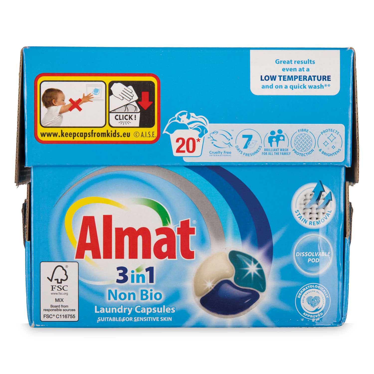Triple Chamber Laundry Capsules