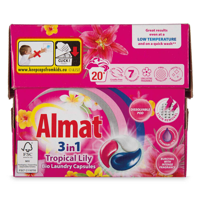 Triple Chamber Laundry Capsules