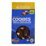 Triple chocolate cookies British snack, imported from the UK