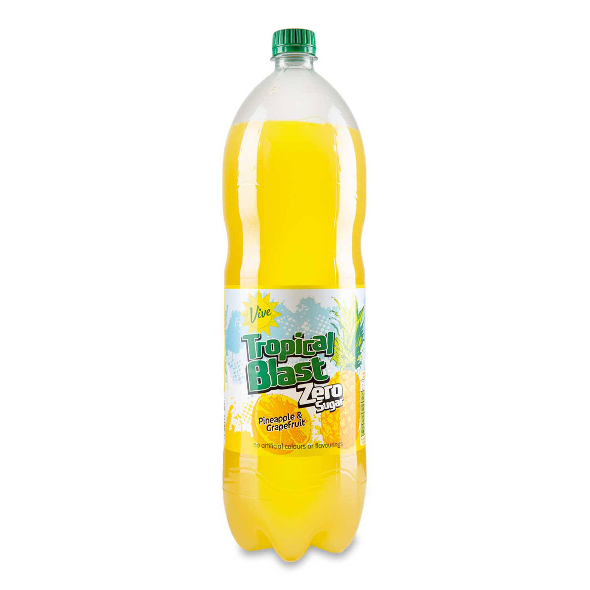 Tropical Blast Zero Sugar soft drink, UK version