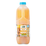 Tropical fruit juice drink with apple and mango (British brand)