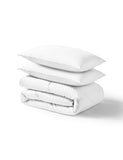 Night Lark Tufted Dots coverless duvet set 10.5 tog, imported from the UK