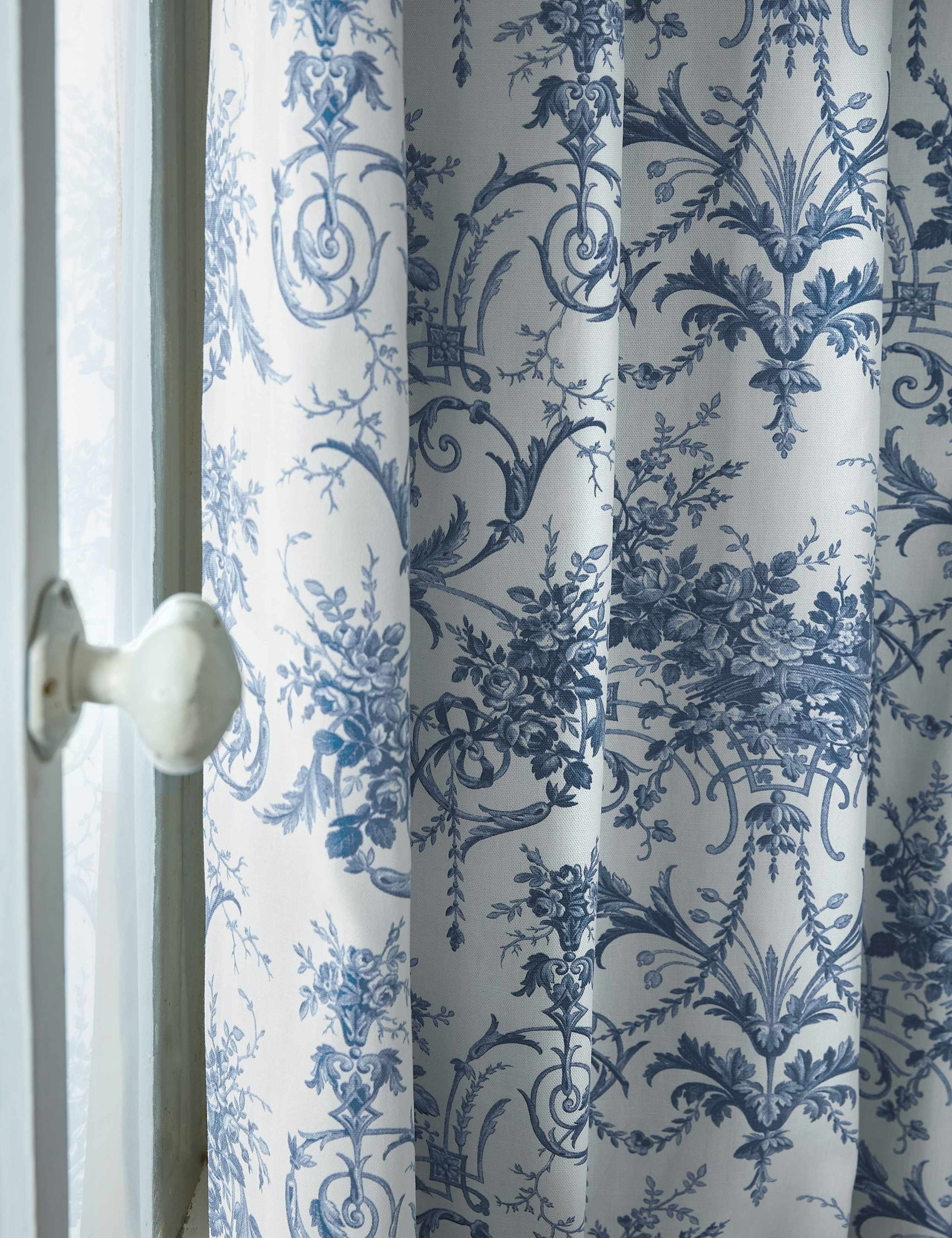 Laura Ashley Tuileries curtains pure cotton blackout, imported from the UK