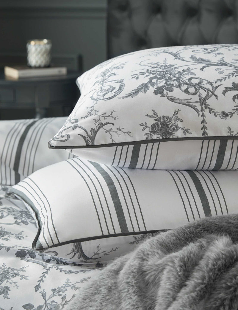 Laura Ashley Tuileries pure cotton sateen bedding set (British brand)