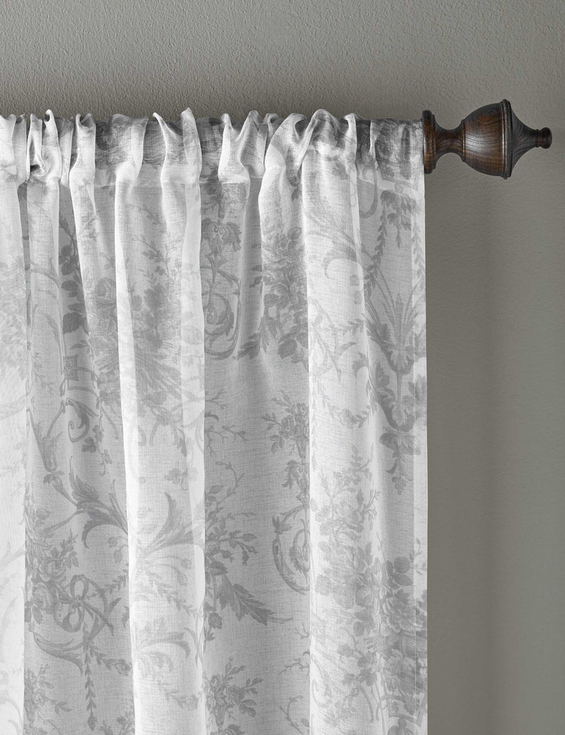 Laura Ashley Tuileries sheer voile curtains, UK version